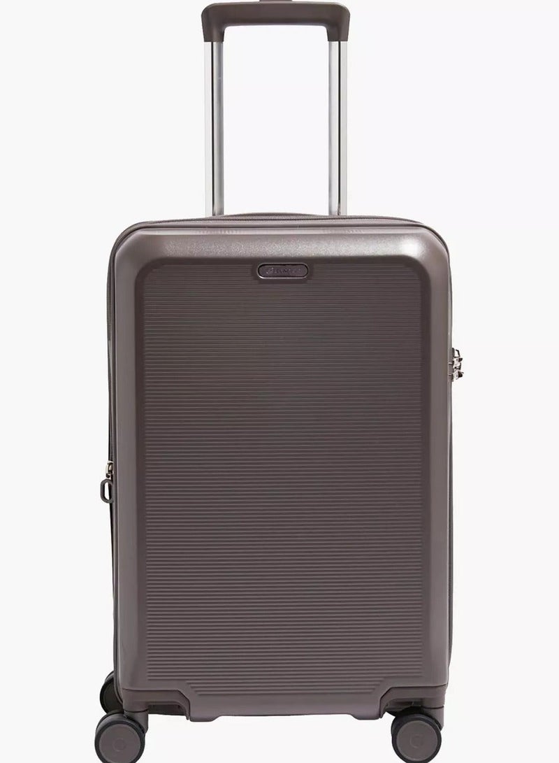 Echolac Sense 56+67+78 Cm Hardcase Expandable 4-Double Wheeled 3 Piece Luggage Trolley Set - Brown - Image 3